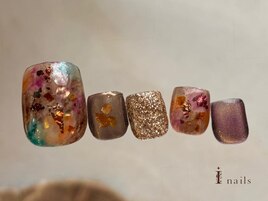 秋色鉱物ニュアンスフット