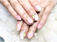 アグン(agung)/大理石ネイル