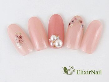 エリクサーネイル 池袋(Elixir Nail)/定額a シンプル/クーポン使用