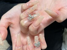 カイリ 恵比寿(KAI LI)/スカルプ　リボンネイル