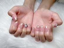 ネイルアンドアイラッシュサロン エスポアール(nail&eyelash salon espoir)/マグネットフレンチ