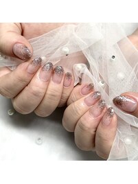 ラメグラデーション♪