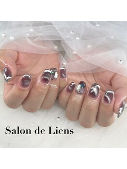 サロンド リアン(Salon de Liens)/持ち込みデザイン&付け放題¥8000