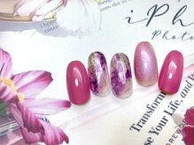 フルールソンネイル(fleur son nail)/4月定額シンプルアート