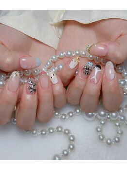 サムズアップネイル(thumbs up nail)/お客様ネイル