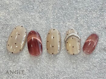 まつげアンドネイル アンジー(ANGIE)/【デザインサンプルC】8,800円