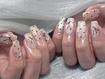 ジュエムネイル(jouerm nail)の写真/【初回オフ無料！】韓国、ワンホン、お花やリボン…トレンドデザインならjouermにお任せ◎毎日に彩りを★