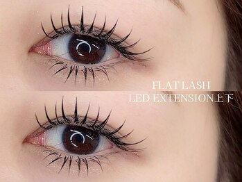 フェイストゥー(FACE TOO)の写真/【中顔面短縮が叶う★LEDマツエク上下】今トレンドの中顔面短縮デザインで
バランス整った小顔見えeyeに♪