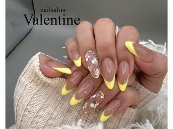 ネイルサロン ヴァレンタイン(nailsalon Valentine)の写真/当店人気のスカルプ定額【12500円】季節ごとに変わる定額ネイルはオフィスから派手めまで対応可能♪