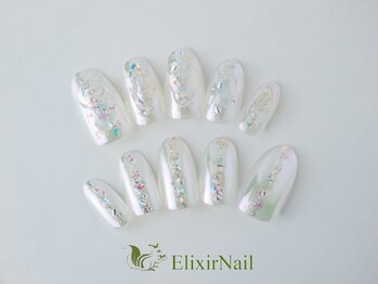 エリクサーネイル 西武新宿(Elixir Nail)/定額a  シンプル/クーポン使用