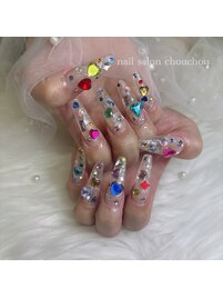 宝石ネイル☆ミ