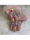 宝石ネイル☆ミ