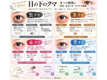 ベルーチェ(Beluce)/目の下のクマ4種別アプローチ