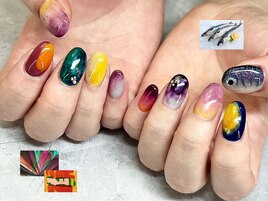 鯖！もやもやニュアンスアート
