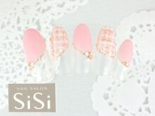 シシ(SiSi)/上品ピンクツイードネイル★
