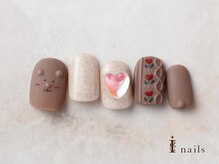 アイネイルズ 横浜EAST店(I-nails)/ゆるキャラチューリップニット