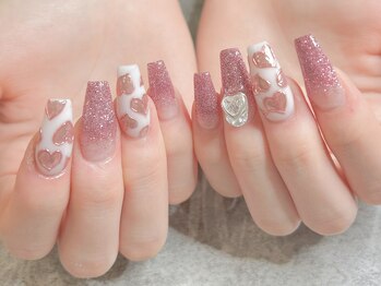 エムネイル(M-Nail)/★ハートミラーネイル★