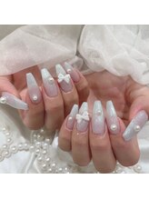 ラビィ 新宿店(Raviy)/キラキラワンカラーネイル