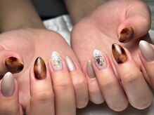ネイルサロン プール ヴー(Nail Salon Pour Vous)/【定額】べっ甲ネイル