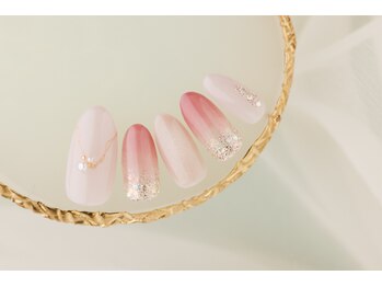 ヴァンネイル(VINGT NAIL nail&eye beauty)/マグネット×グラデーション