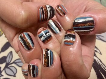 ブランシュ 藤沢(Blanche)/オーダーメイドネイル 金箔