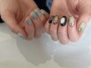 絵画nail