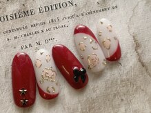 ネイルアンドアイラッシュスタジオ シュシュ(chouchou)/ハロウィンネイルおばけかぼちゃ