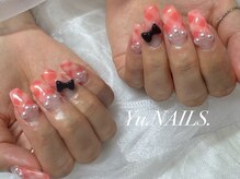 ユーネイルズ 恵比寿(Yu.NAILS.)/韓国◎チェックネイル