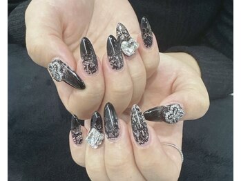 リブヴァラ(Lib Valla)/ワンカラー/ゴージャス/レース風