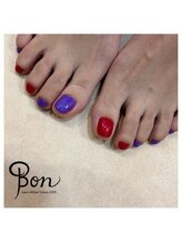 ネイルアトリエ ボン(nail atelier bon)/フットシェラックネイル