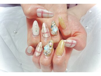 アールケーネイル 中野坂上(RK nail)/定額デザイン3¥7800