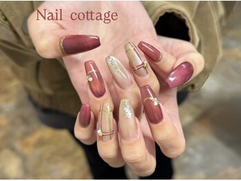 ボルドーチェック ¥9900