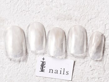 アイネイルズ 渋谷店(I nails)/大人ニュアンスミラー￥7980