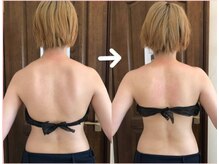 サロン ド 花歩 松山本店/スピード痩身Wキャビ１回の結果