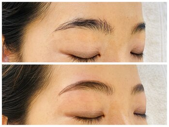 ブリリアン/眉ブラシとマスカラで完成!美眉