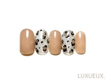 ネイルアンドアイラッシュ ルクソー ホテル日航福岡店(Nail&Eyelash LUXUEUX.)/ 319.*レオパードネイル *.