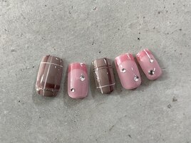 ☆ピンクミラー×チェック☆