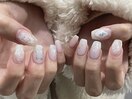 雪ネイル