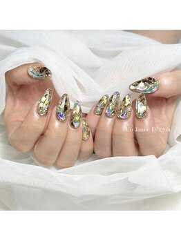 アン ジョーヌドラゴ/【自爪ネイル】ギラギラネイル