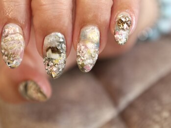 ネイルゴーゴー(NAIL55)/手描きデザイン(オーナー)