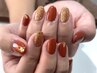 【Nail・ハンド】ワンカラー2色♪（オフ＋ケア込み）￥6980