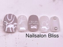 ネイルサロンブリス(nail salon Bliss)/定額シンプルアートコース￥5500