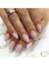 クリスタルネイル ボンベルタ橘店(CRYSTAL NAIL)/アートグラデネイル