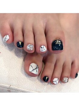 大理石ネイル