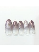 グラマラス アンジェアイ 荻窪店(glamourous ange eye)/上品グラデーションネイル