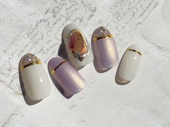 グリッター(GLITTER)/大人ネイル