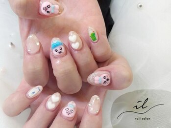 イル 京都河原町店/キャラクターネイル