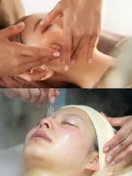 ミュー 新小岩店(Mieux)の写真/【小顔×美肌】本格小顔矯正で顔の歪みを根本改善◎韓国で話題のピーリングメニューもあり♪仕事帰りもOK☆