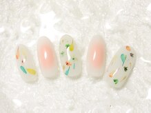ネイルサロン べルフ(nail salon Verf)/お花ネイル♪