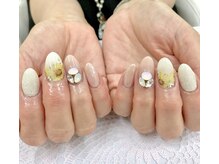 サロンドルリネイル(salon de Ruri nail)/ひまわりデザイン☆彡